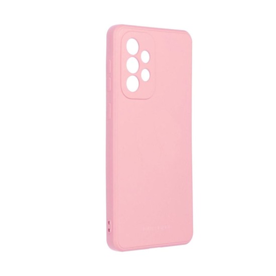 Capa de Silicone com Moldura de Câmera para Samsung Galaxy A33 5g Rosa